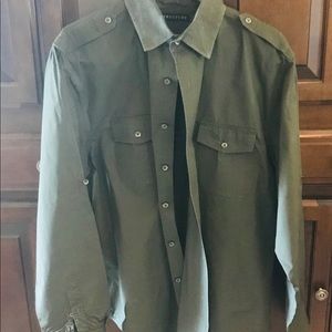 🔥 Men’s Structure XL Military Style Shirt
